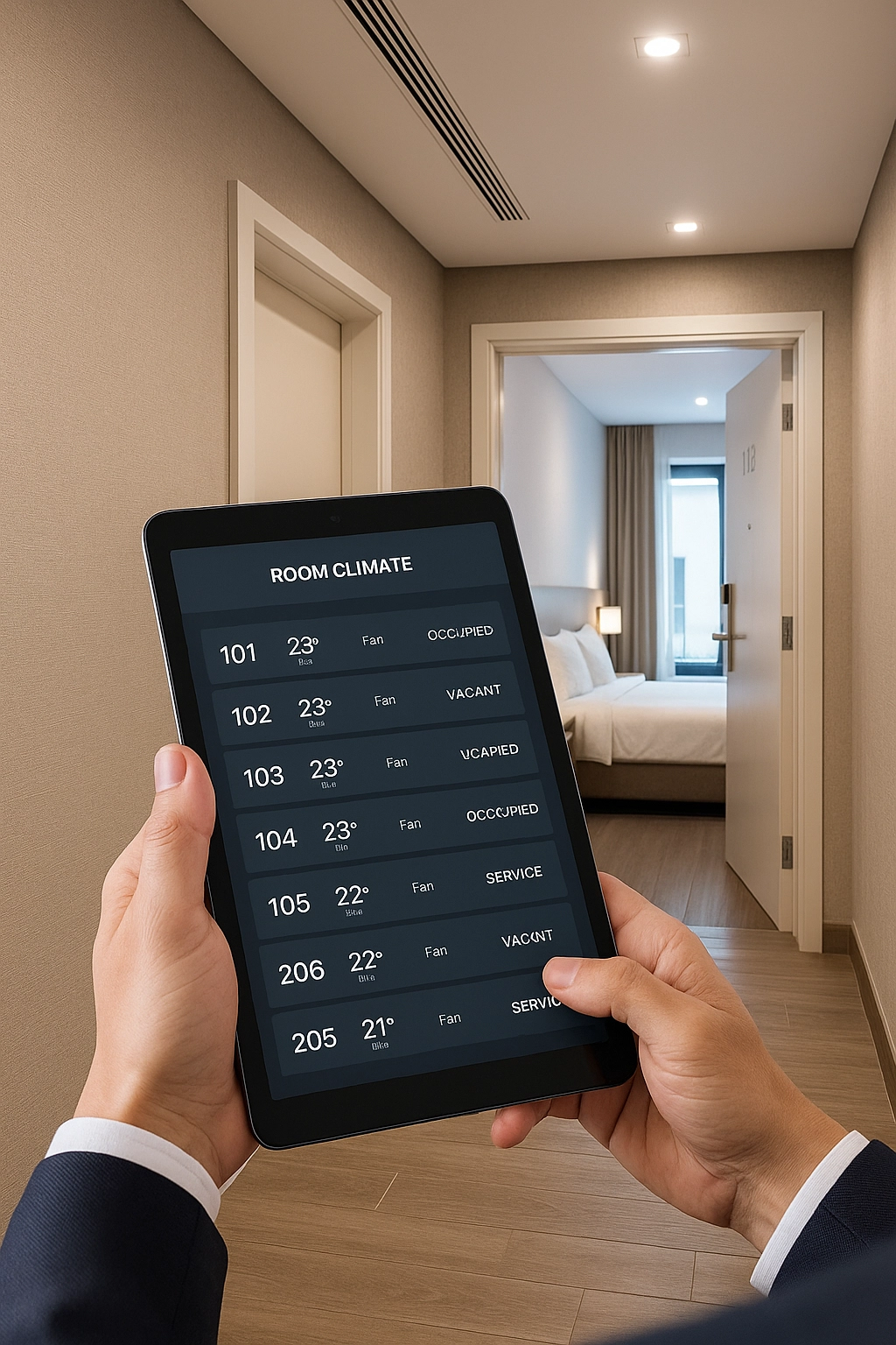 Smart-готель з індивідуальним контролем