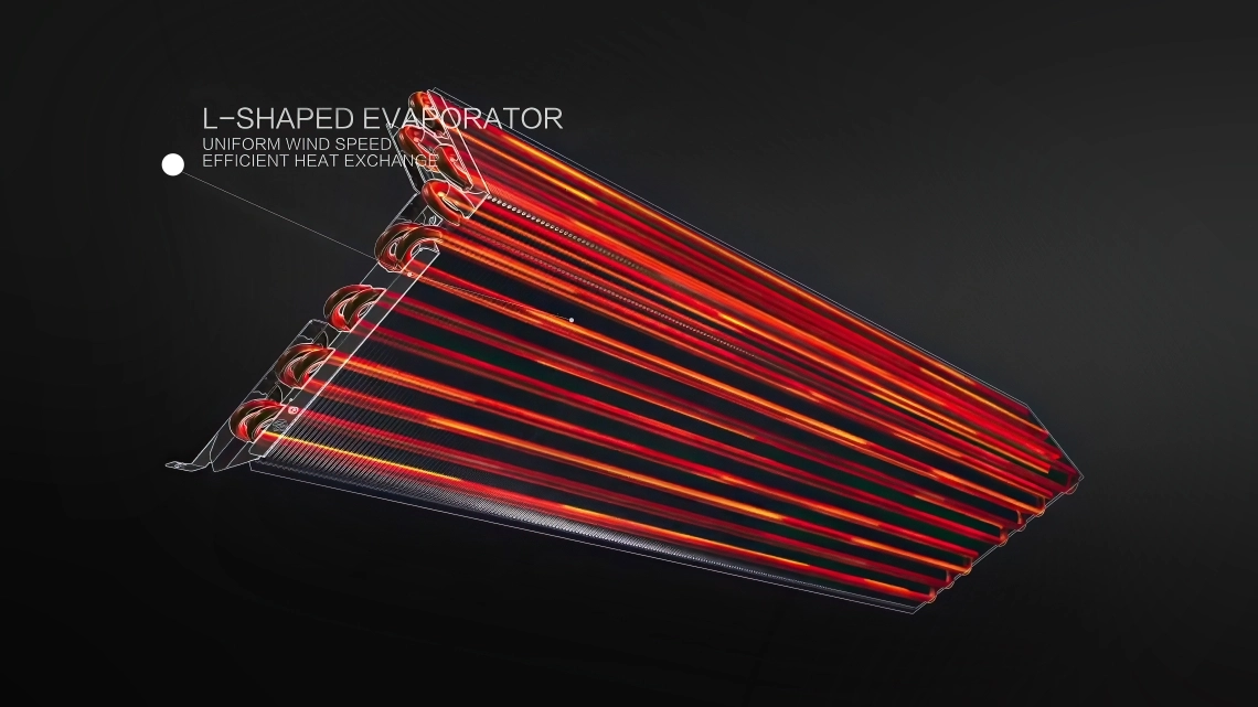 MyCond 2-way cassette L-shaped heat exchanger for efficient heating