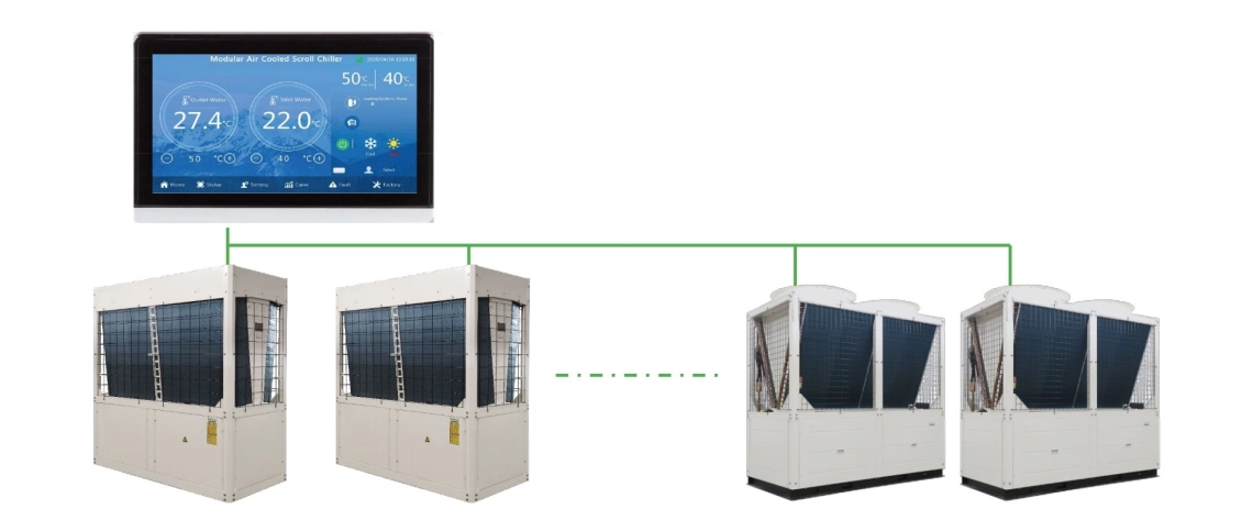 MyCond Inverter MCU-YHI heat pumps with sensor control