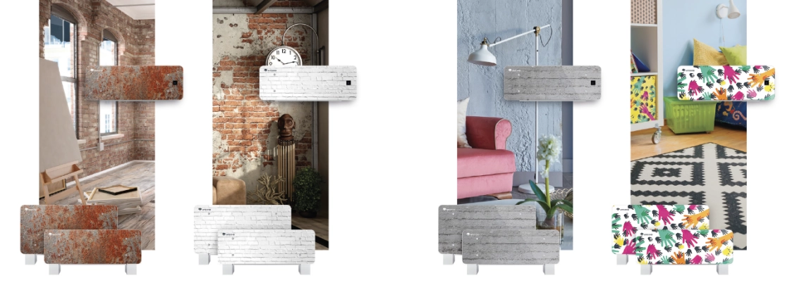 MyCond Silver Glass Wall Ultra-thin fan coil unit designed for silent operation and modern aesthetics.