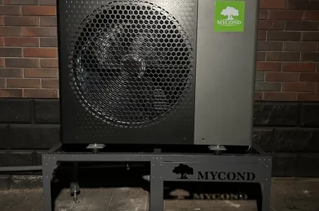 Country cottage with Mycond Split heat pumps BeeHeat MHS-U12BH