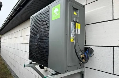 Detached villa with Mycond Split heat pumps BeeHeat series