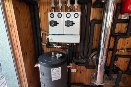 Family residence with Mycond Split heat pumps BeeSmart series